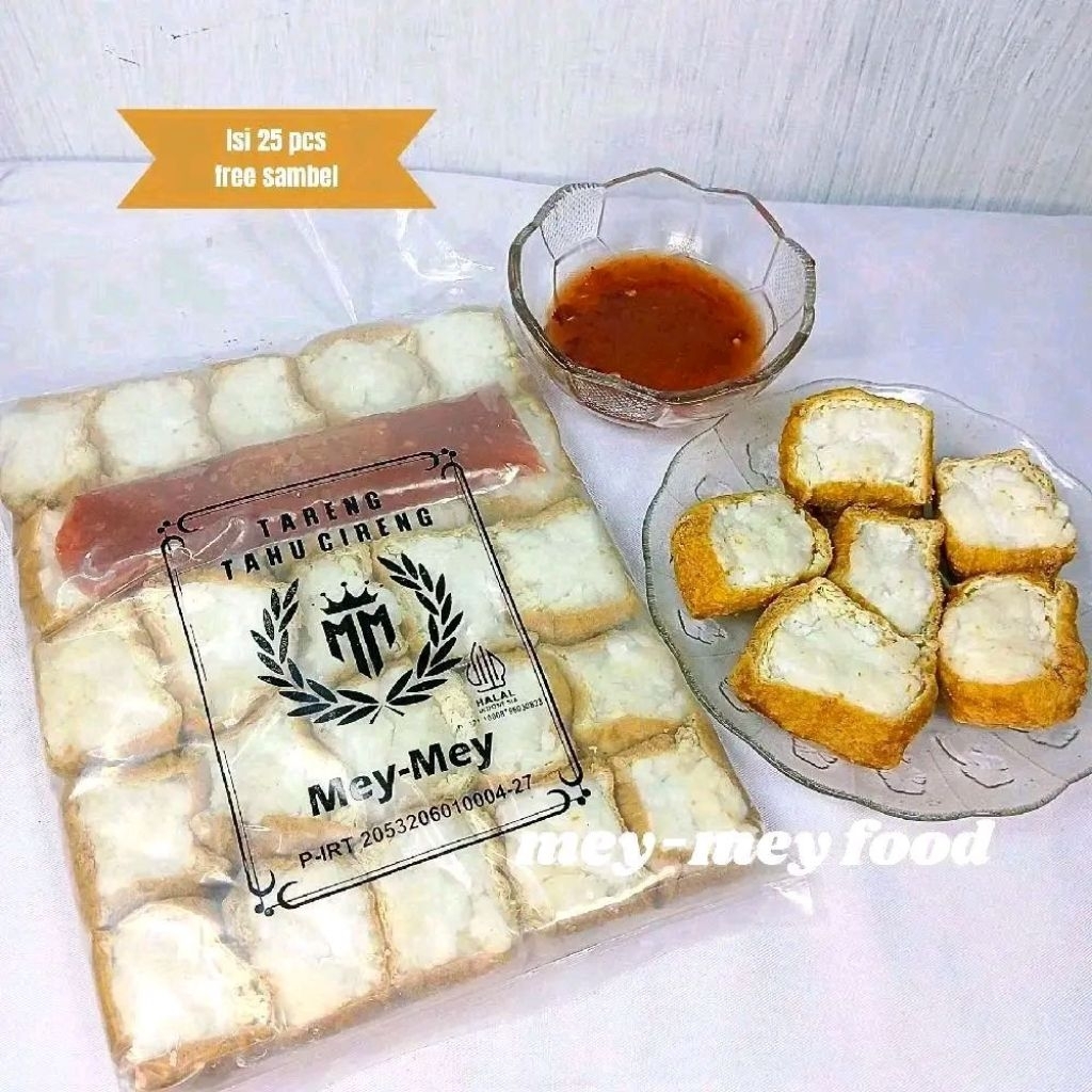 

Tareng | Tahu Cireng Isi 25 Butir ( Free Saos ) Frozen Food