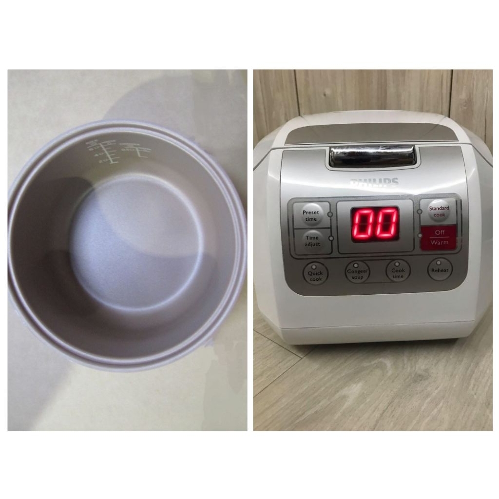 (PANCI SAJA) Innerpot Panci ORI Philips Untuk Rice Cooker Philips HD 3030