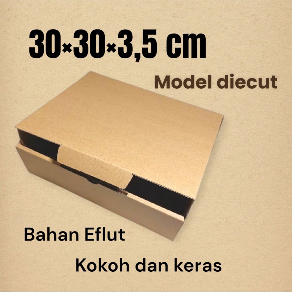 

{10pcs}Box diecut 30×30×3,5 cm