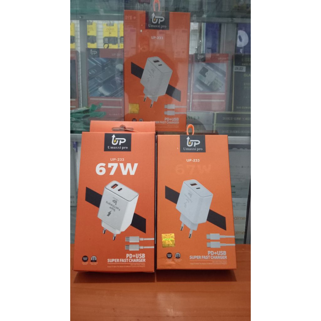 CHARGER ORI 100% TYPE C TO TYPE C By umaxxi pro jamin fast charging