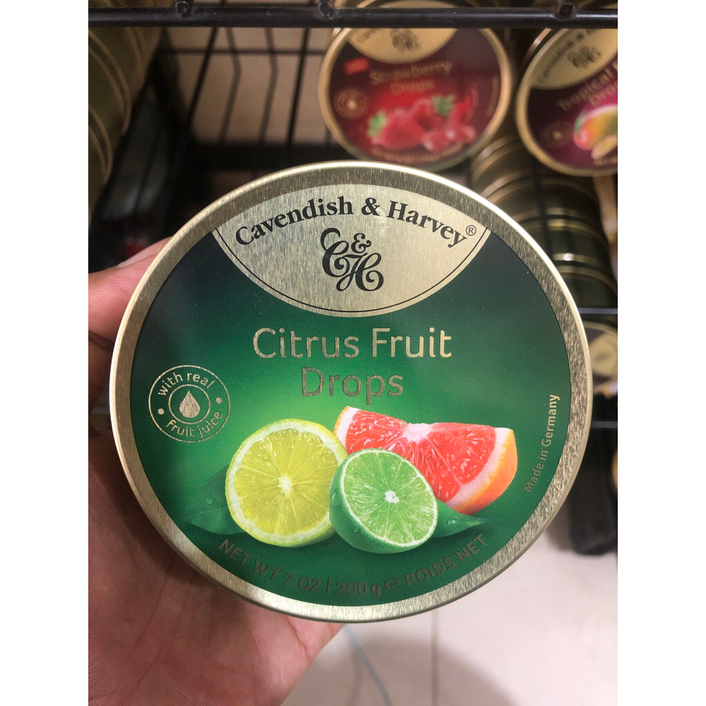 

Permen Cavendish & Harvey Citrus Drops