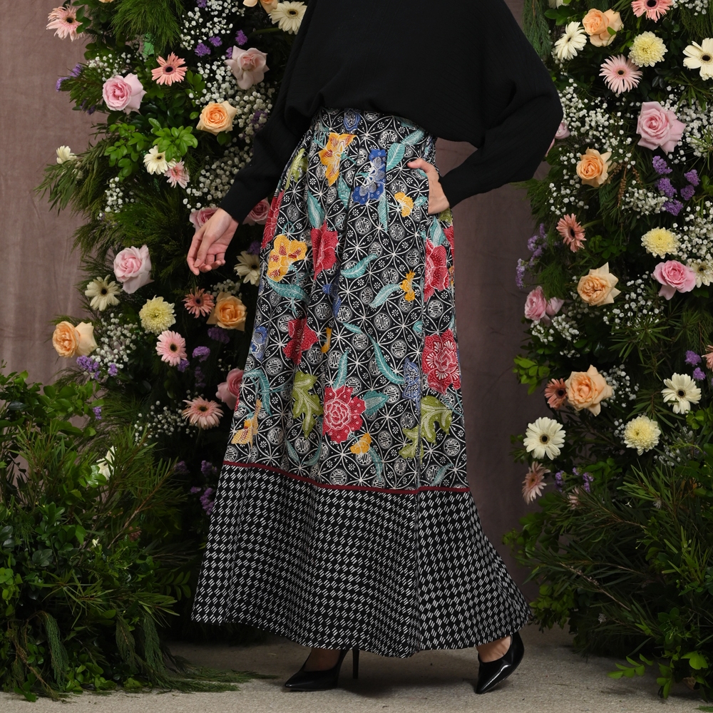 NONA RARA - Ryujin Encim P0496, Rok kasual batik wanita modern