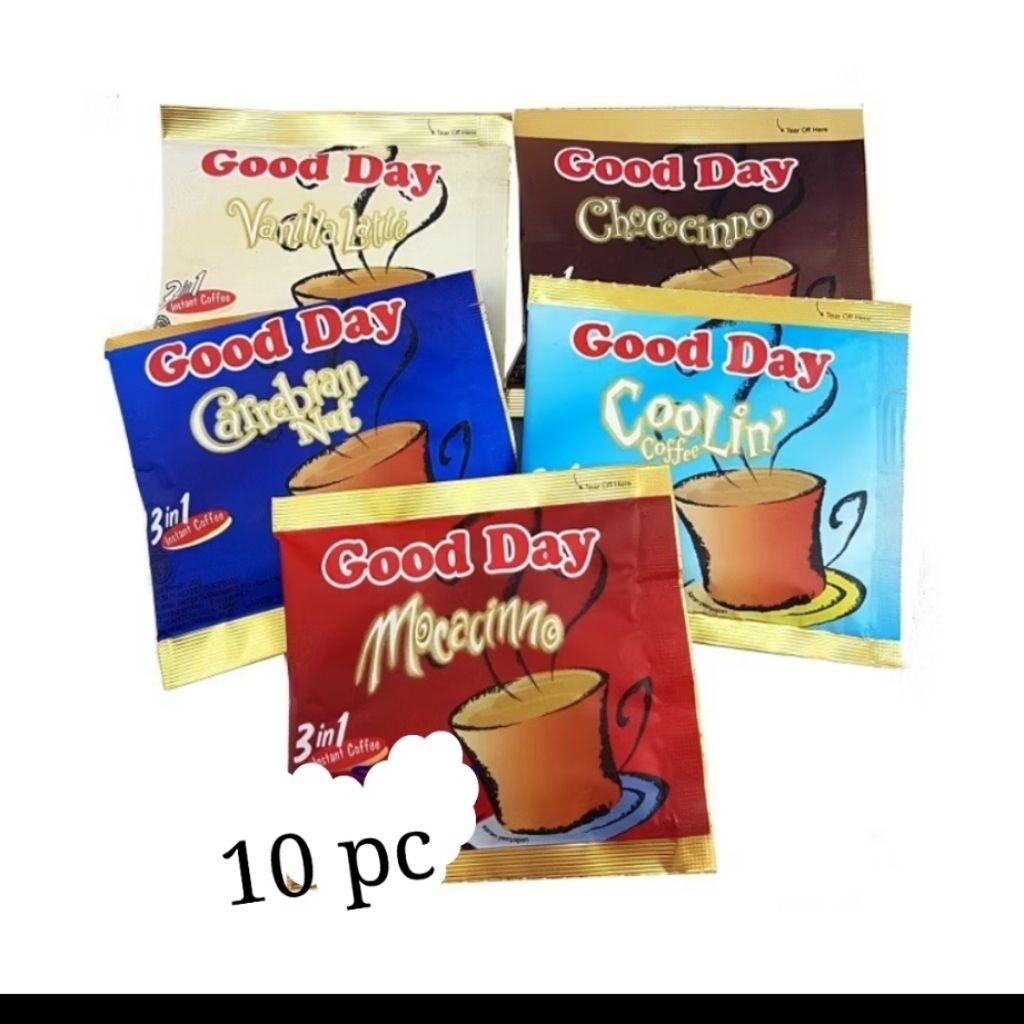 

GOOD DAY sachet ( varian rasa tersedia )