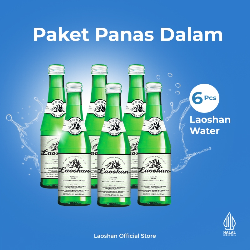 

Paket Panas Dalam Laoshan Sparkling Water - 6Pcs