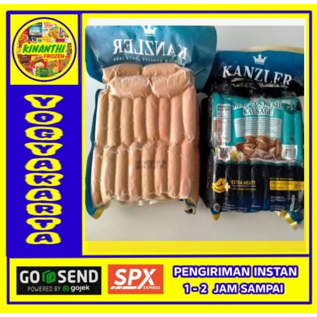 

Kanzler sosis beef coctail 500 gr