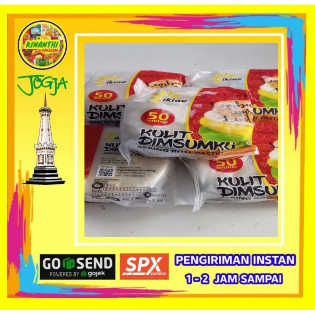 

kulit dimsumku ukuran diameter 9cm,isi 50 lembar