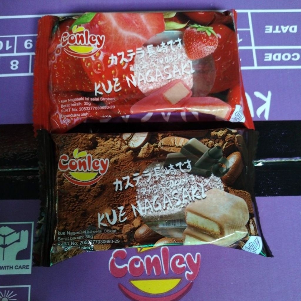 

Conley Mochi Kue Nagasaki isi 12 x 35 gr