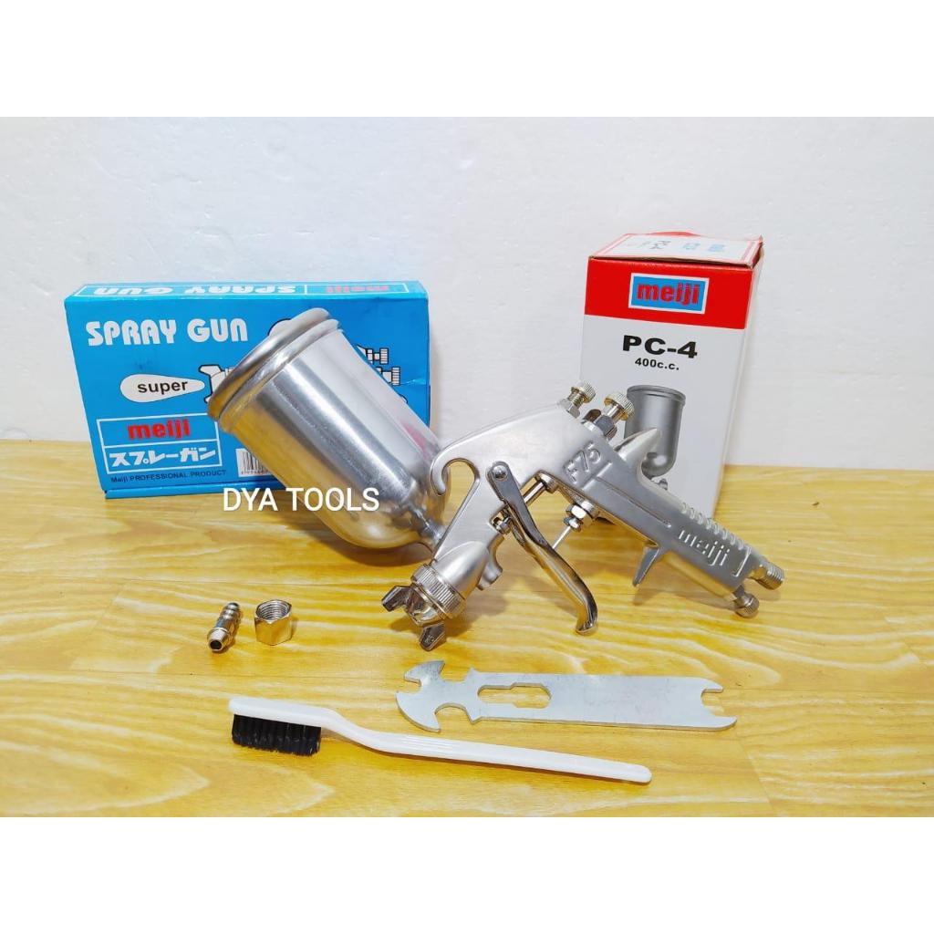 SPRAY GUN MEIJI F75 TABUNG ATAS TAIWAN/MEIJI SPRAY GUN TABUNG ATAS F75