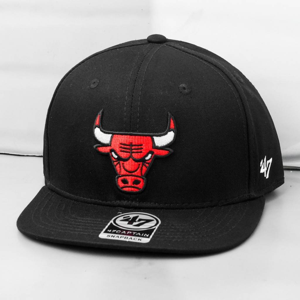 Topi baseball Pria Bulls NBA import Mirror Topi Anak Muda