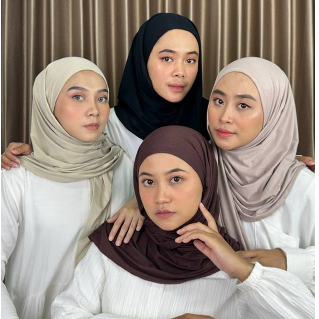 Hijab Inner / instant curve malay / instant hijab malay
