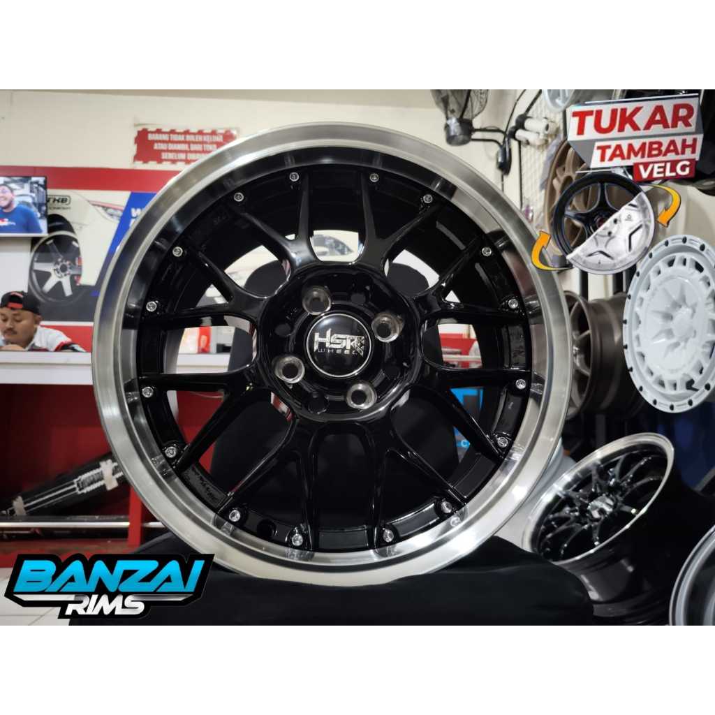 HSR WHEEL RACING RING 15 AVANZA AGYA BRIO CALYA SIGRA SIRION IGNIS SWIFT