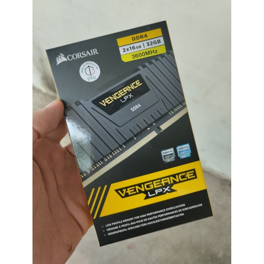 Corsair RAM ddr4 2X16 (32GB) 3600mhz