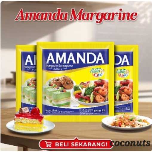 

Amanda Margarine 200 Gr
