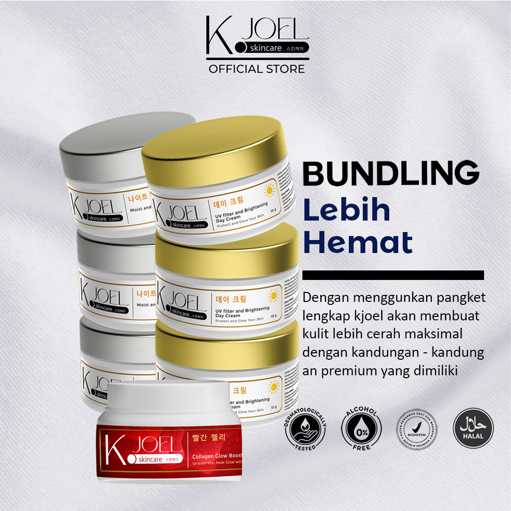 Day Cream 3X + Night Cream 3X + Glow Booster