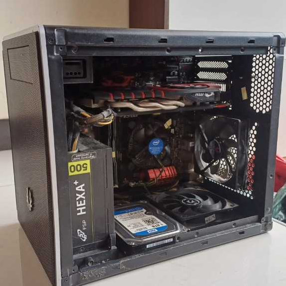 PC Rakitan Bekas i3-4170 + GTX 960 | Siap Pakai | micro atx | Preloved