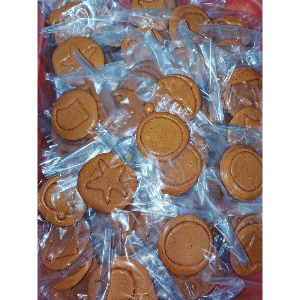 

DALGONA CANDY SQUID GAME PAKET HEMAT 100 PCS UK 6 CM