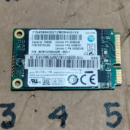 SSD msata Samsung 256gb kondisi masih ok