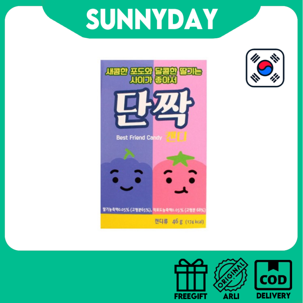 

Nostalgic Bestie Candy 46g – Sweet & Tangy Korean Snack