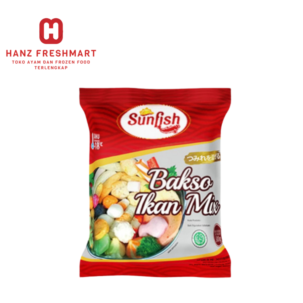 

Sunfish Bakso Ikan Mix 500gr - Hanz Freshmart