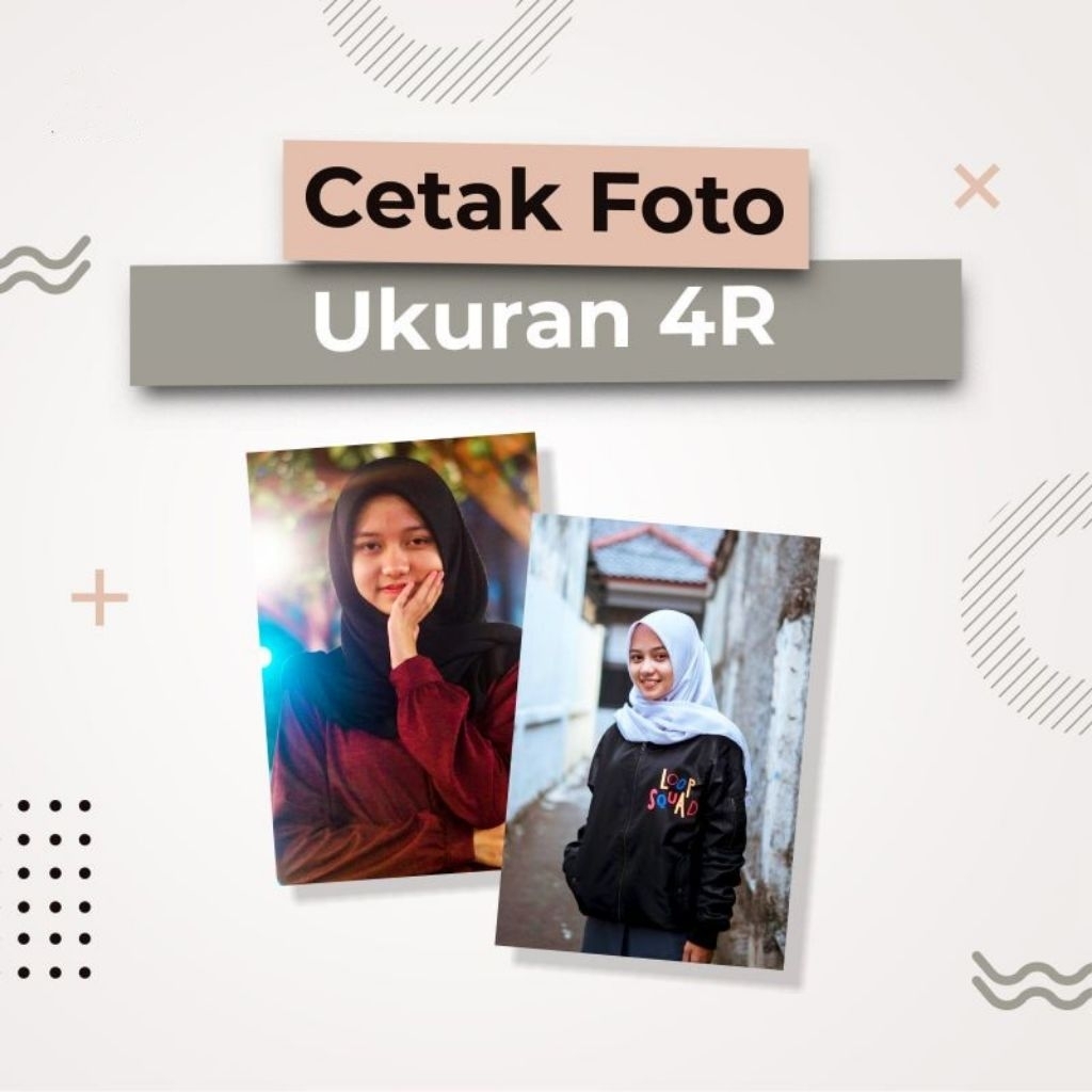 CETAK FOTO 4R ISI 10 PCS BAHAN TEBAL