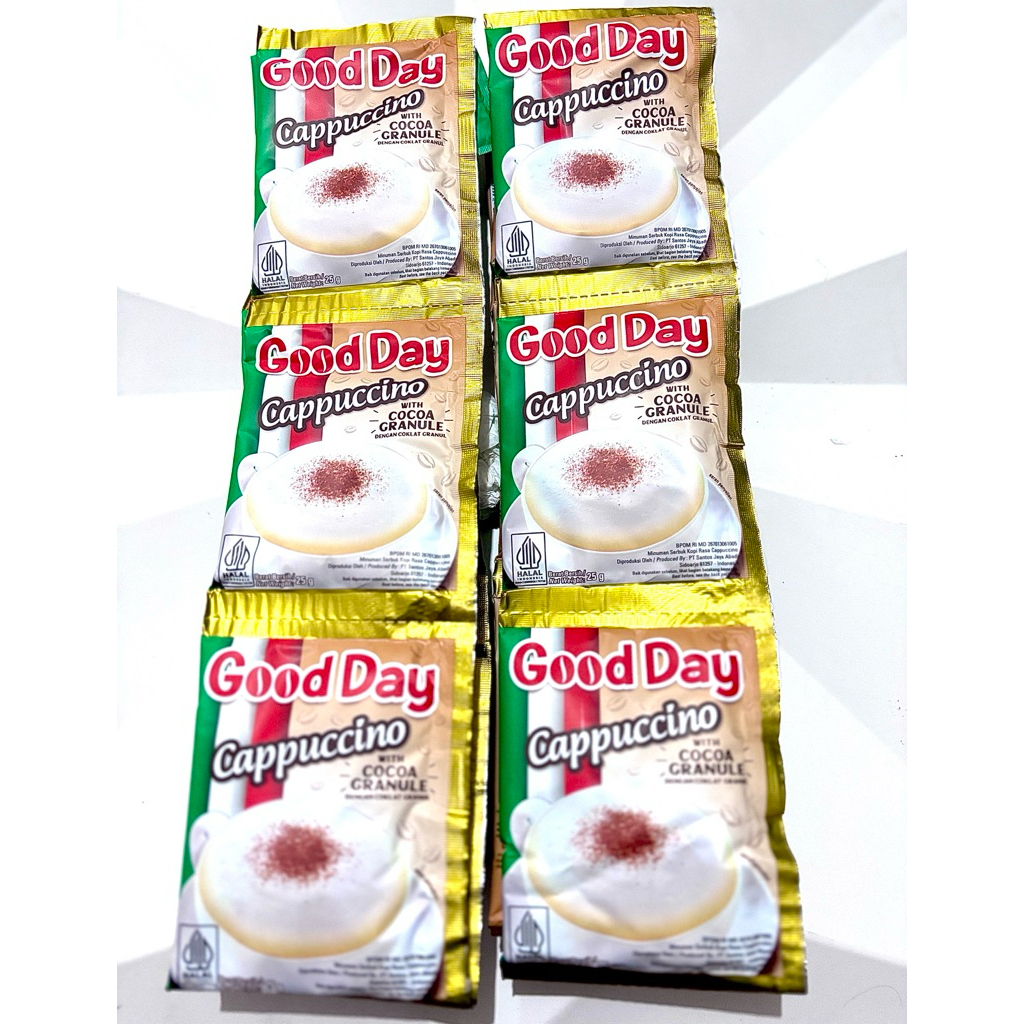 

GOODAY CAPUCINO 25 gr X 10 PCS TERMURAH