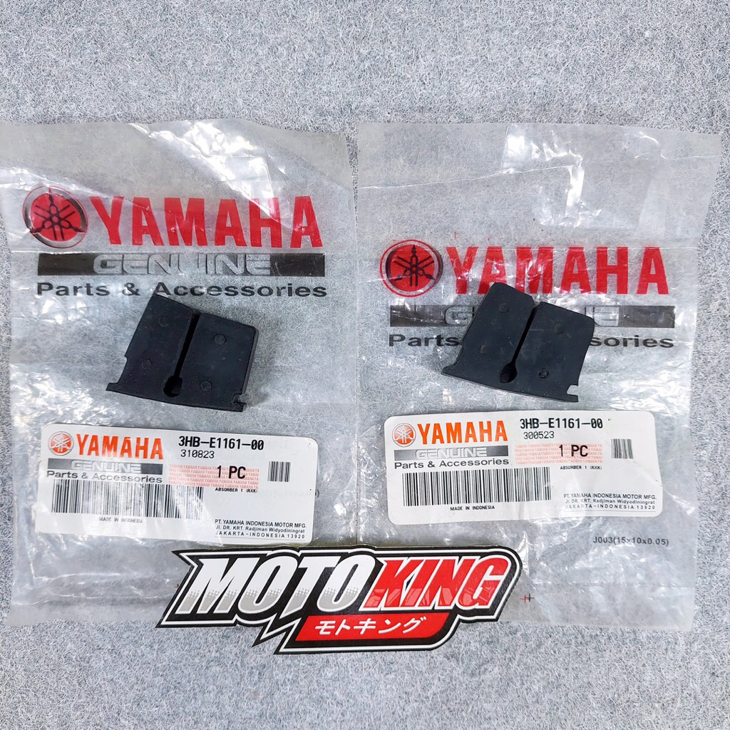 KARET PEREDAM GETARAN HEAD HED RX KING BAGIAN DEPAN SAMPING ORIGINAL YAMAHA | 3HB-E1161-00 3HB-E1162