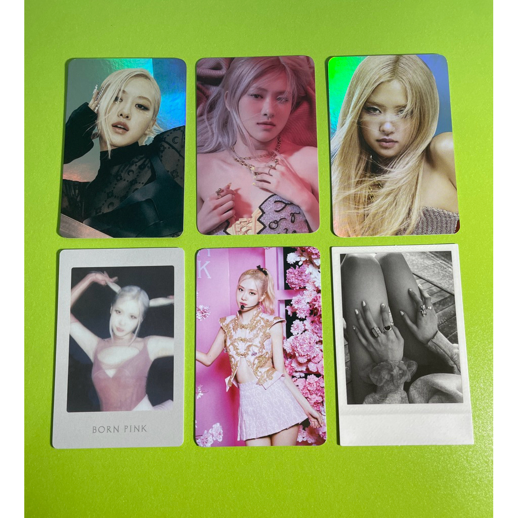 official photocard pc rose blackpink (4)