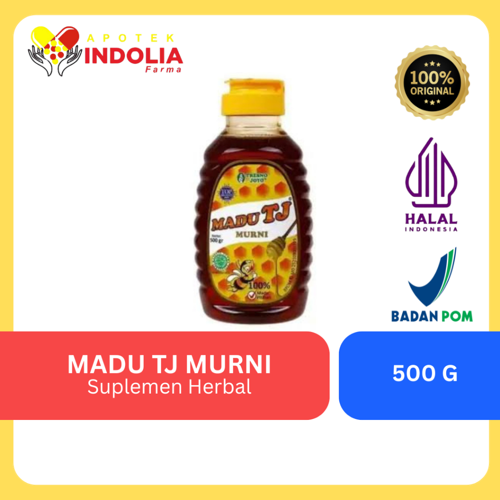

Madu TJ Murni 500g – Madu Asli Alami untuk Kesehatan & Daya Tahan Tubuh