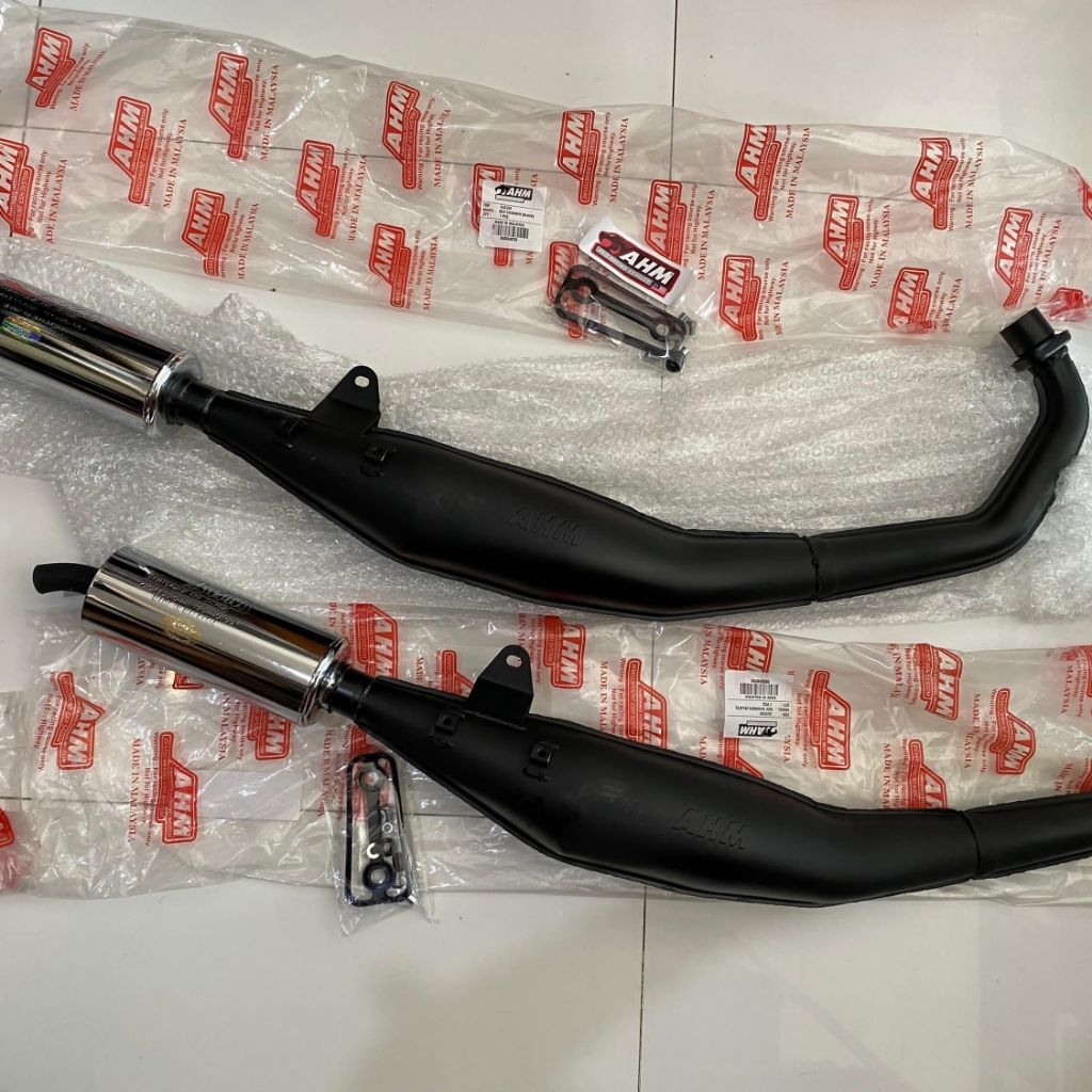 KNALPOT AHM SUZUKI SATRIA 2TAK RGV ORIGINAL