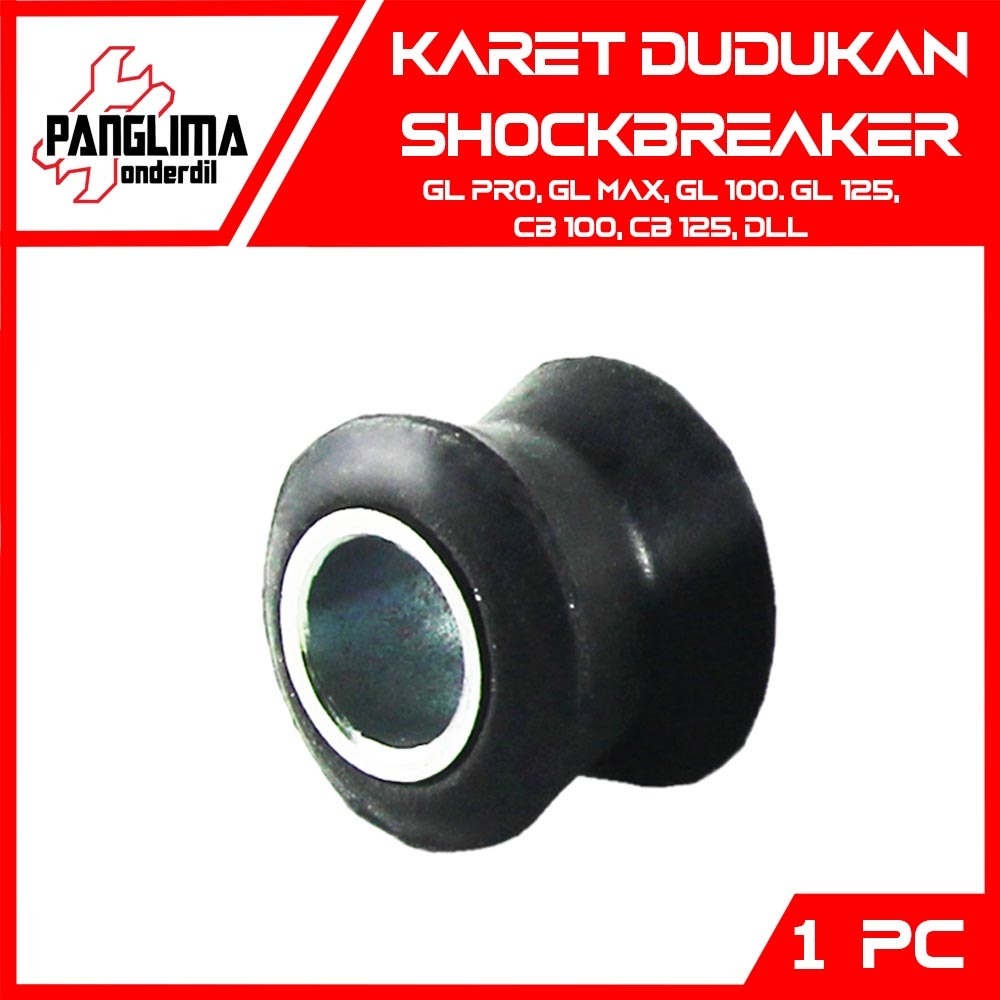 Karet Dudukan Lengkap GL Pro-Max-100-125 & CB 100 & Mega Pro Lama-New Primus & Tiger Old-Revo & Verz