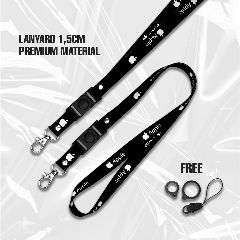

APPLE LANYARD GANTUNGAN HANDPHONE 1,5cm