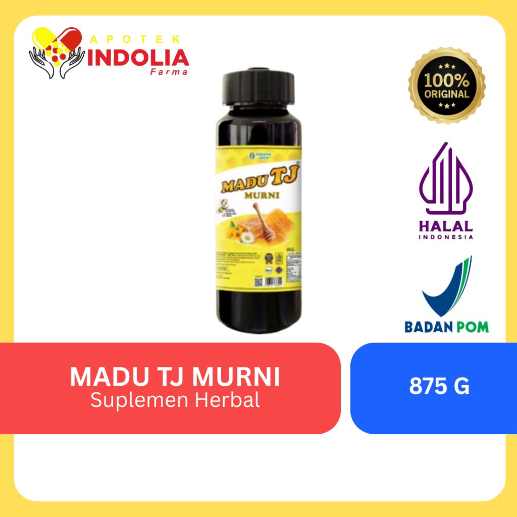 

Madu TJ Murni 875g – Madu Asli Alami untuk Kesehatan & Daya Tahan Tubuh