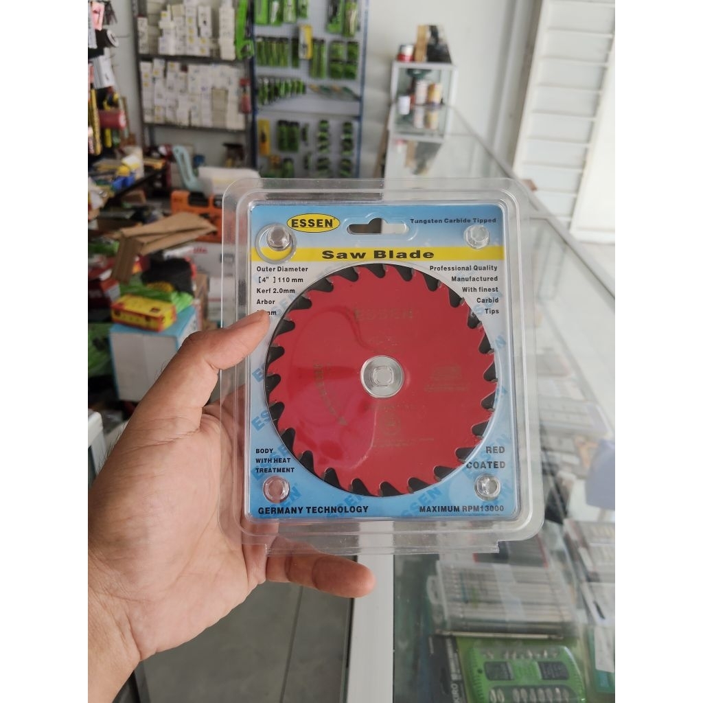 Mata Serkel kayu 4x24T Essen