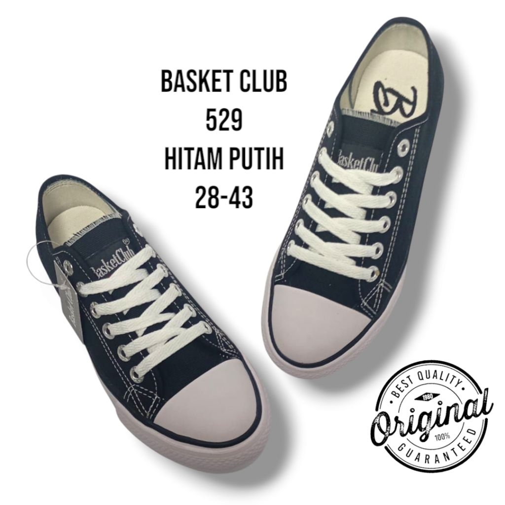 SEPATU BASKET CLUB 529 || SEPATU SEKOLAH WARIOR|| 100% ORIGINAL TERLARIS