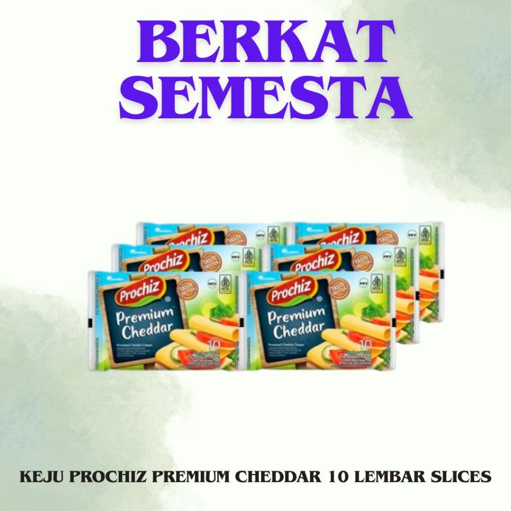 

KEJU PROCHIS PREMIUM CHEDDAR ISI 10 LEMBAR SLICES