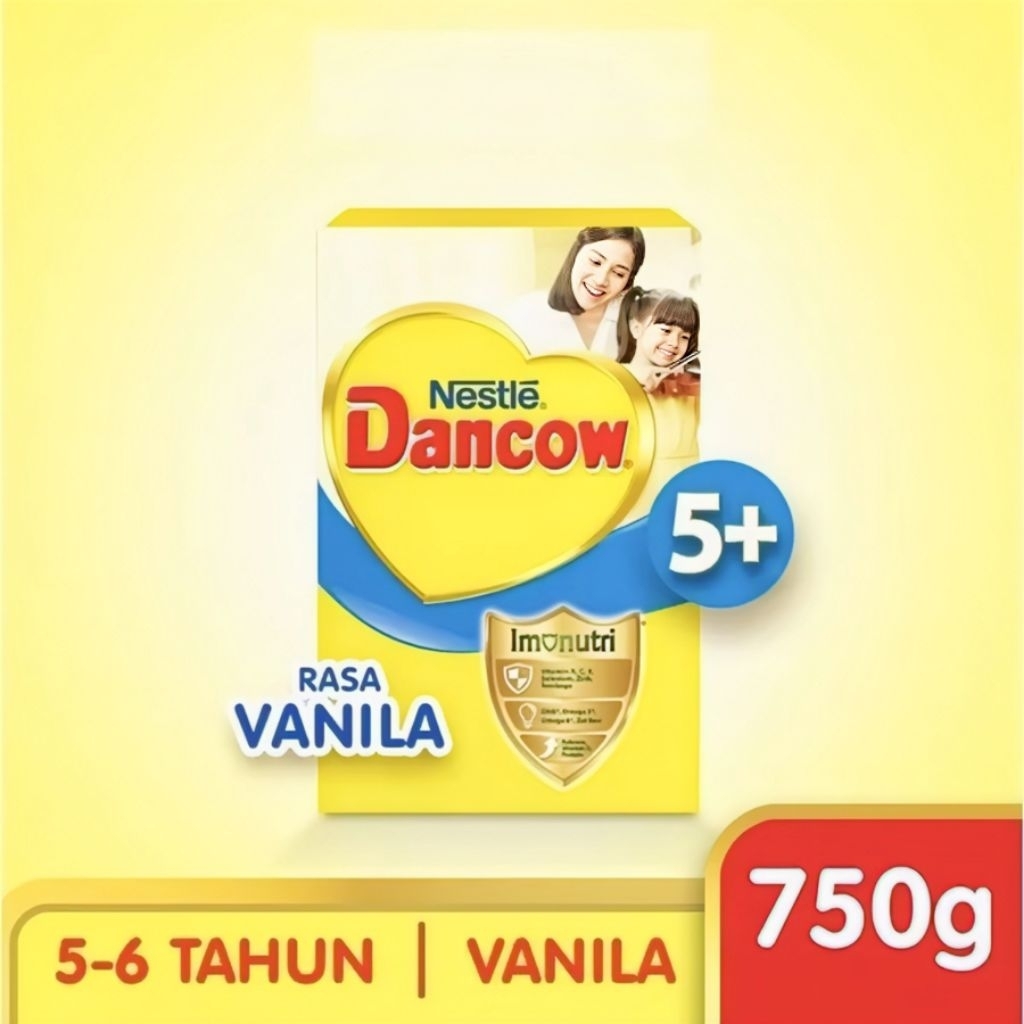 

Dancow 5+ Imunutri Vanila 750gr