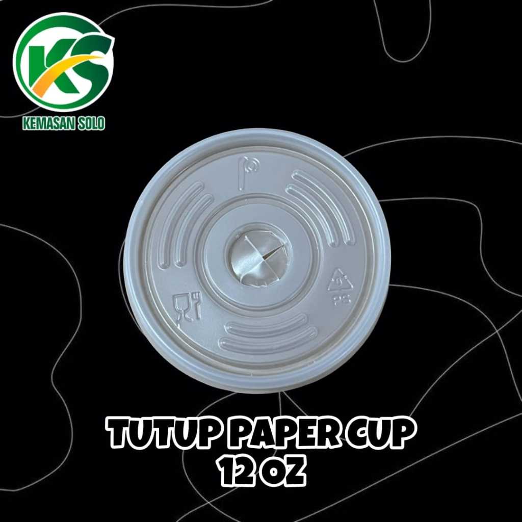 Tutup Lid paper cup 12oz papercup 12 oz