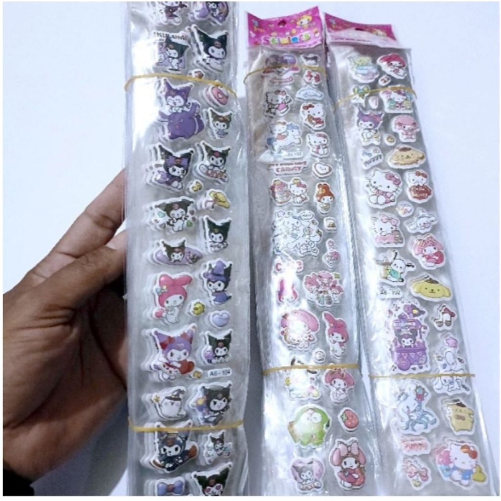 

J(J16) STIKER ANAK TIMBUL PANJANG /STIKER ANAK TIMBUL / HARGA UNTUK 1 LEMBAR /HARGA GROSIR