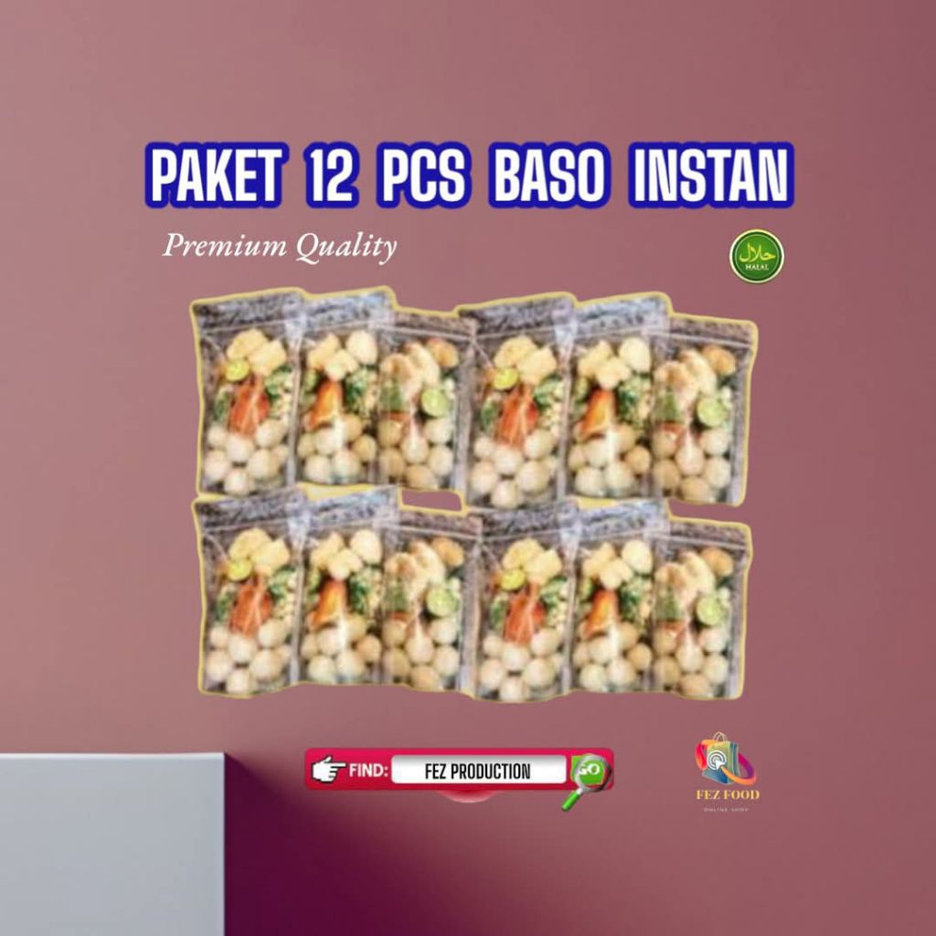 

PAKET 12 PCS BASO ACI INSTAN TERMURAH