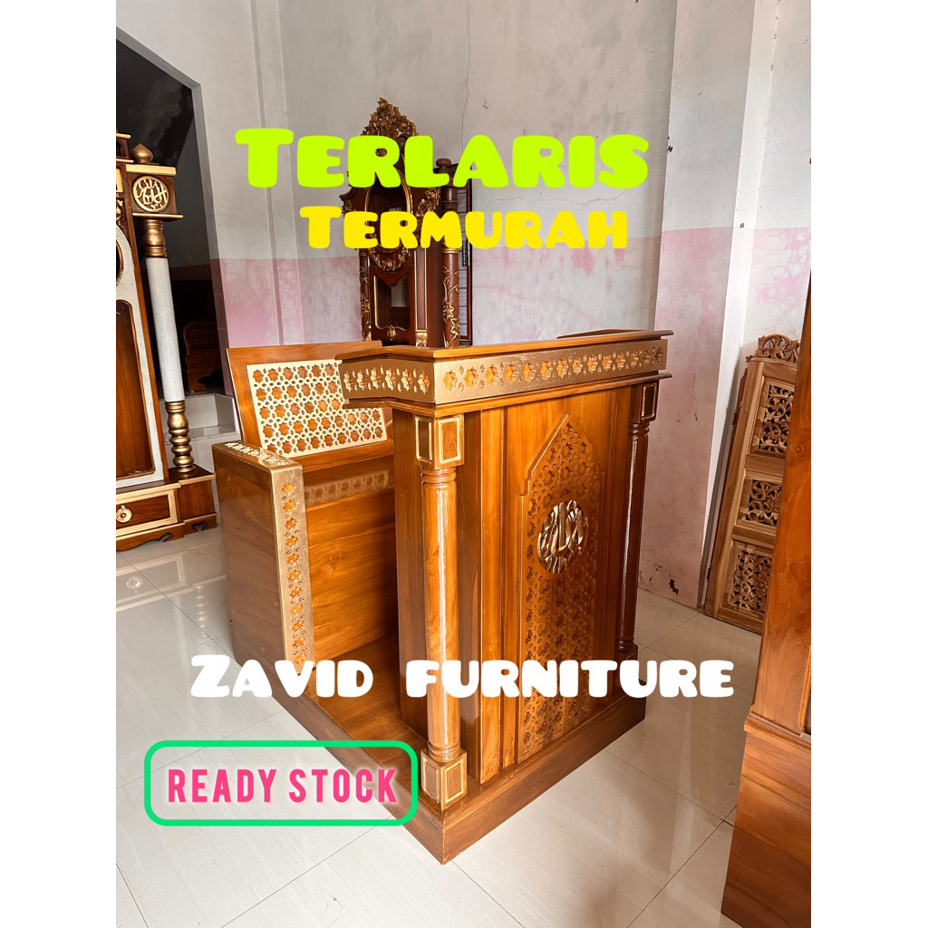 Jual Mimbar podium ceramah, podium masjid, podium minimalis, podium modern, mimbar minimalis, mimbar