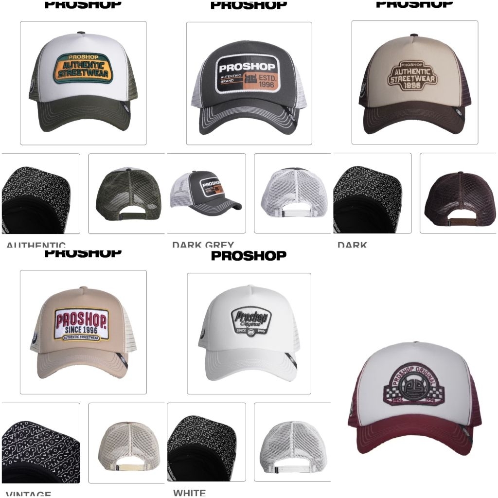 TOPI PROSHOP ORIGINAL | TOPI JARING PROSHOP | TOPI DISTRO