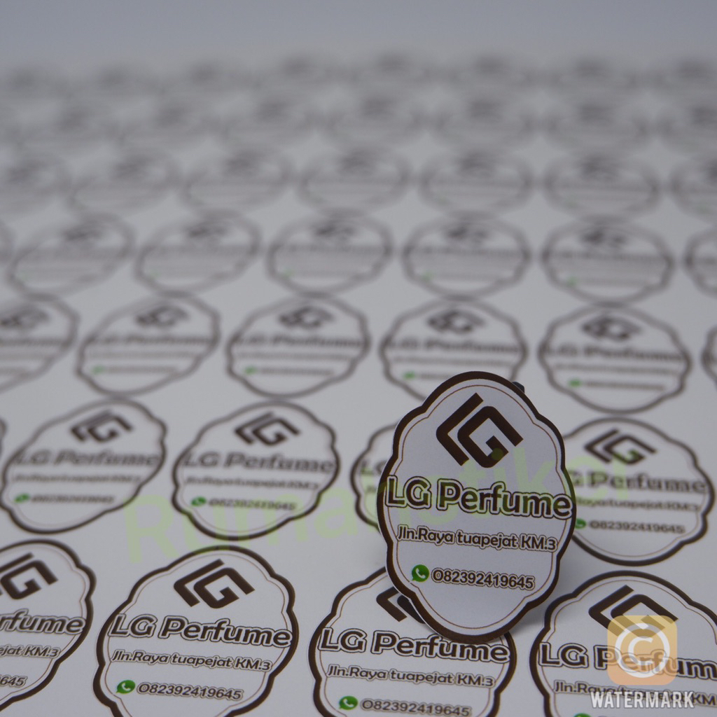 

stiker custom bentuk