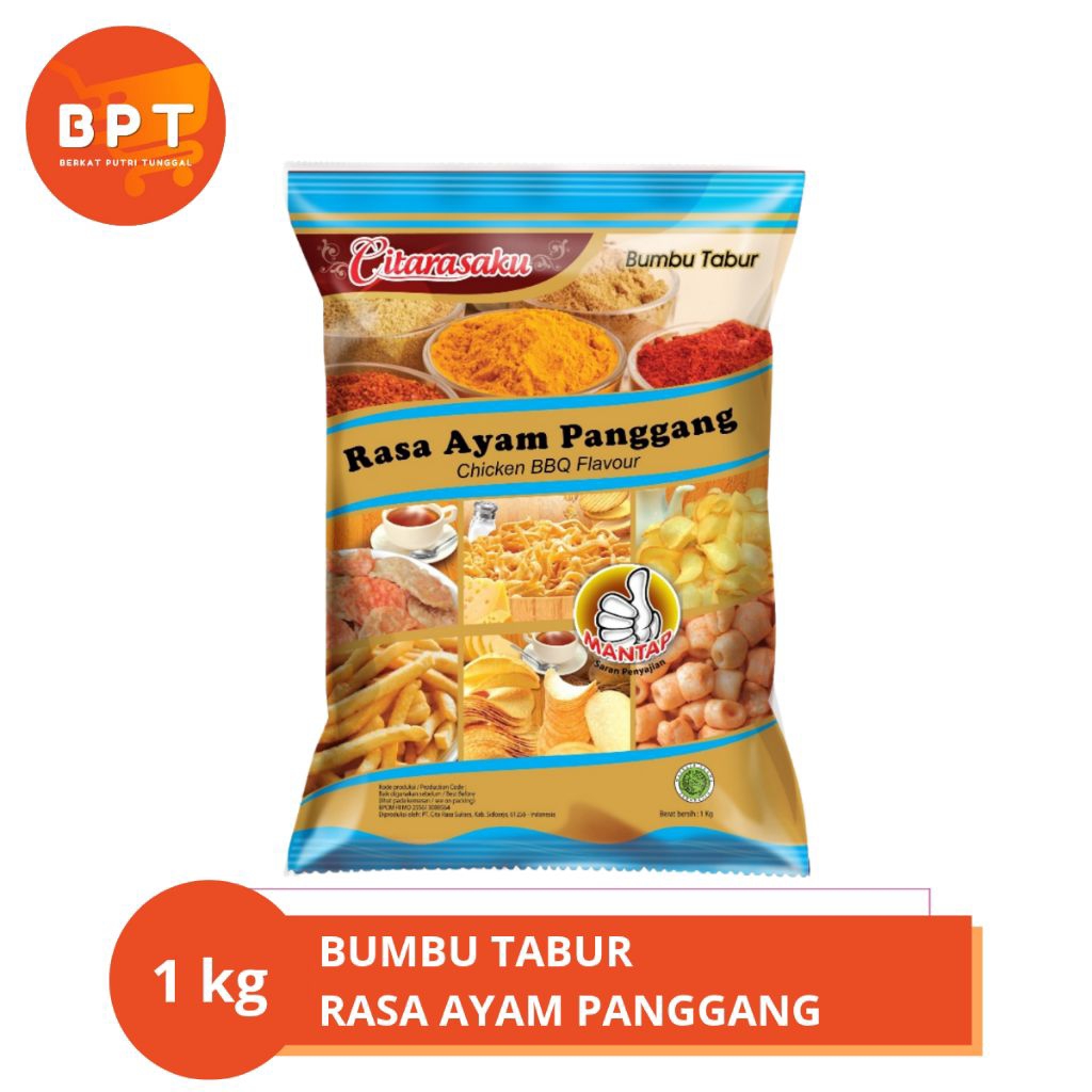 

Bumbu Tabur Rasa Ayam Panggang Citarasaku 1 kg