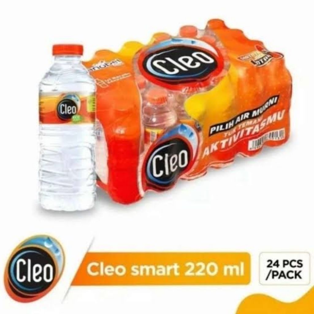 

CLEO Air Mineral Botol Mini 220ml – 1 Pak Isi 24 | Air Murni Praktis untuk Aktivitas