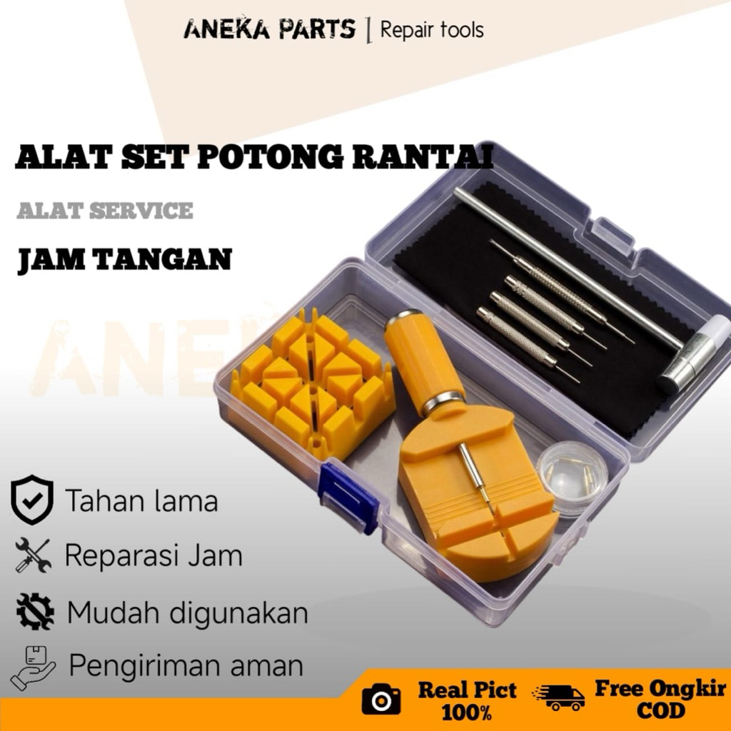 Alat set potong rantai jam tangan, alat service atau potong rantai jam tangan