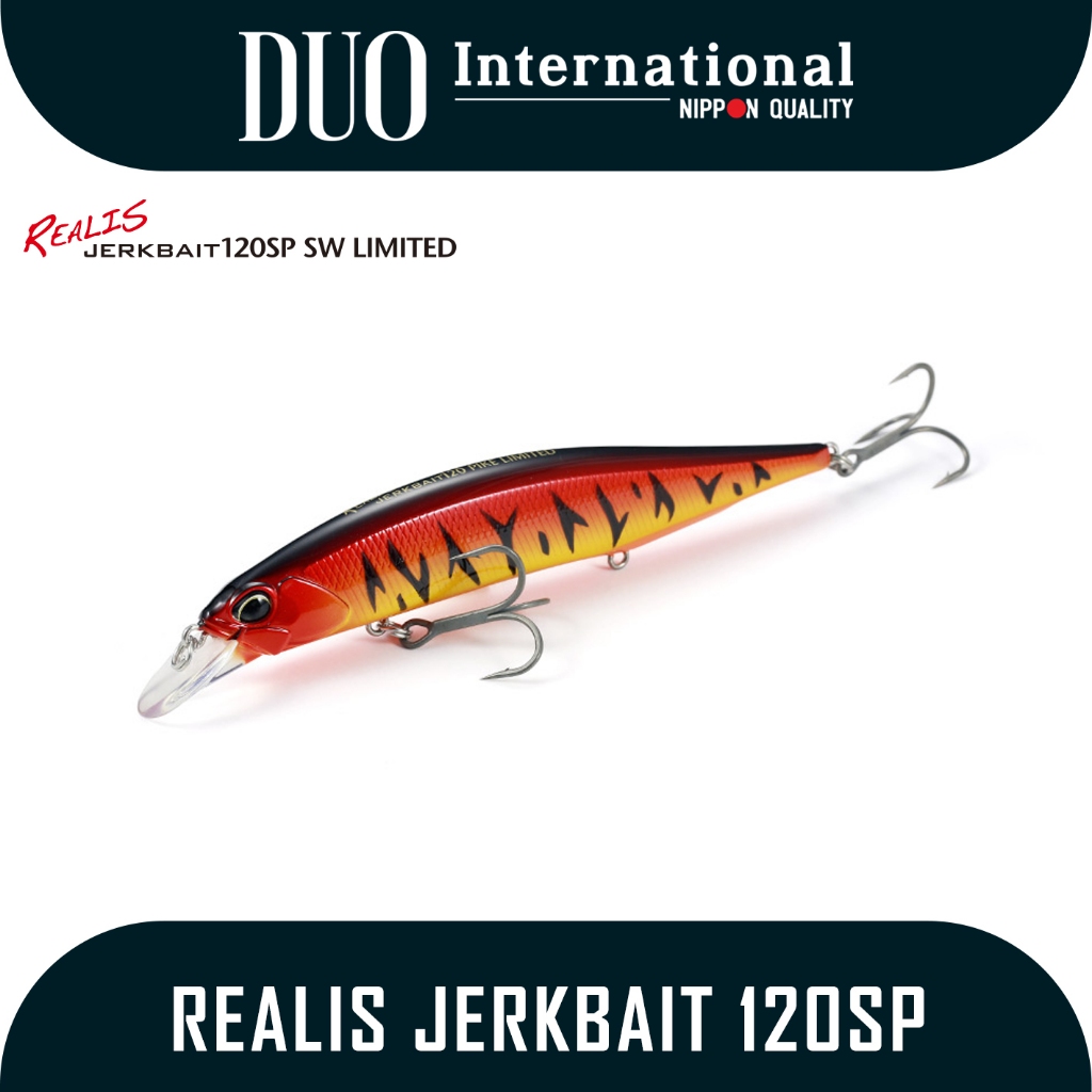 Umpan Pancing Lure Merk Duo International Realis Jerkbait 120SP