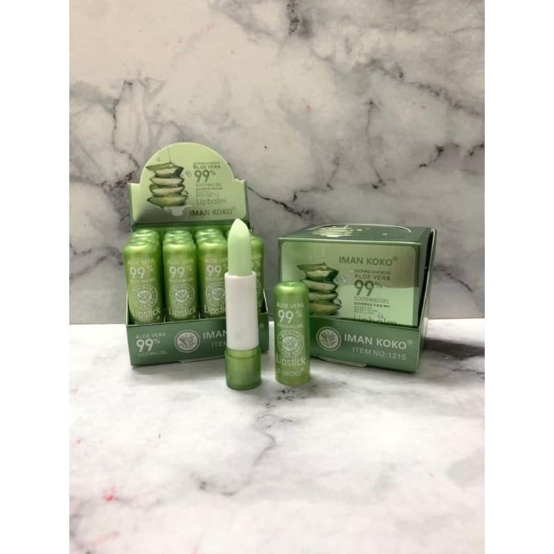 Lip Blam Iman Koko 99% Aloevera Original
