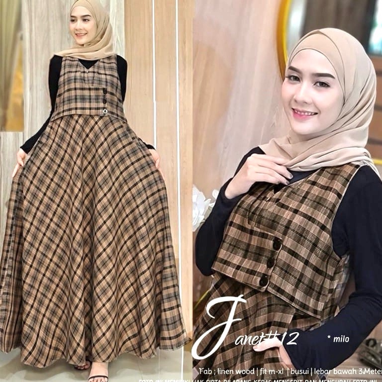 KODE I47I RALYN  OVERALL JANET OUTER JANET WOOL IMPORT ORIOUTER KOTAK KOTAK JANET UWAIS RALYN 3