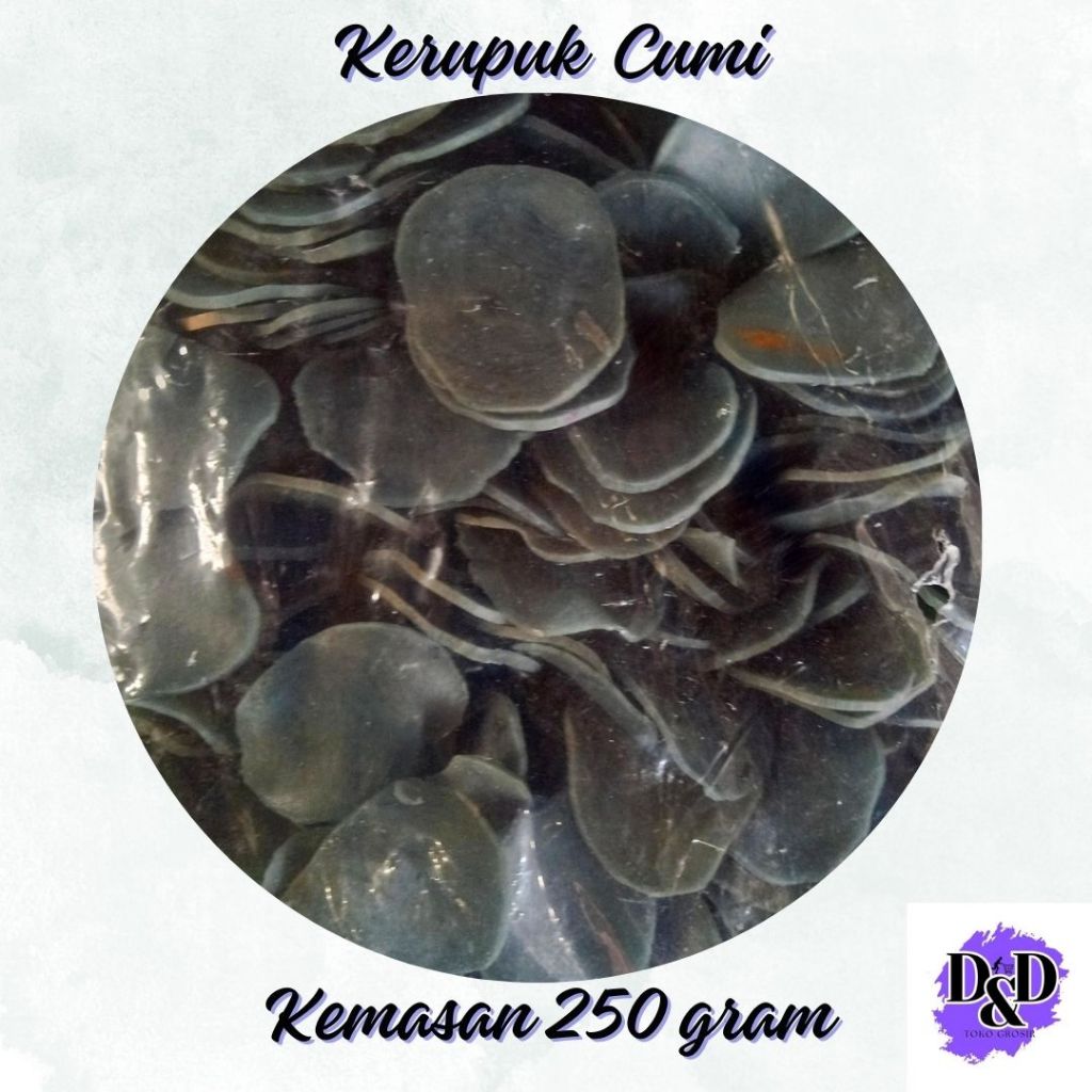 

Kerupuk Cumi Kemasan 250 gram
