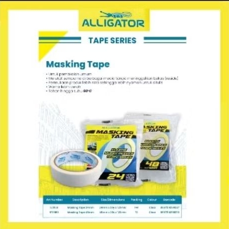 

isolasi kertas/lakban kertas/masking tipe